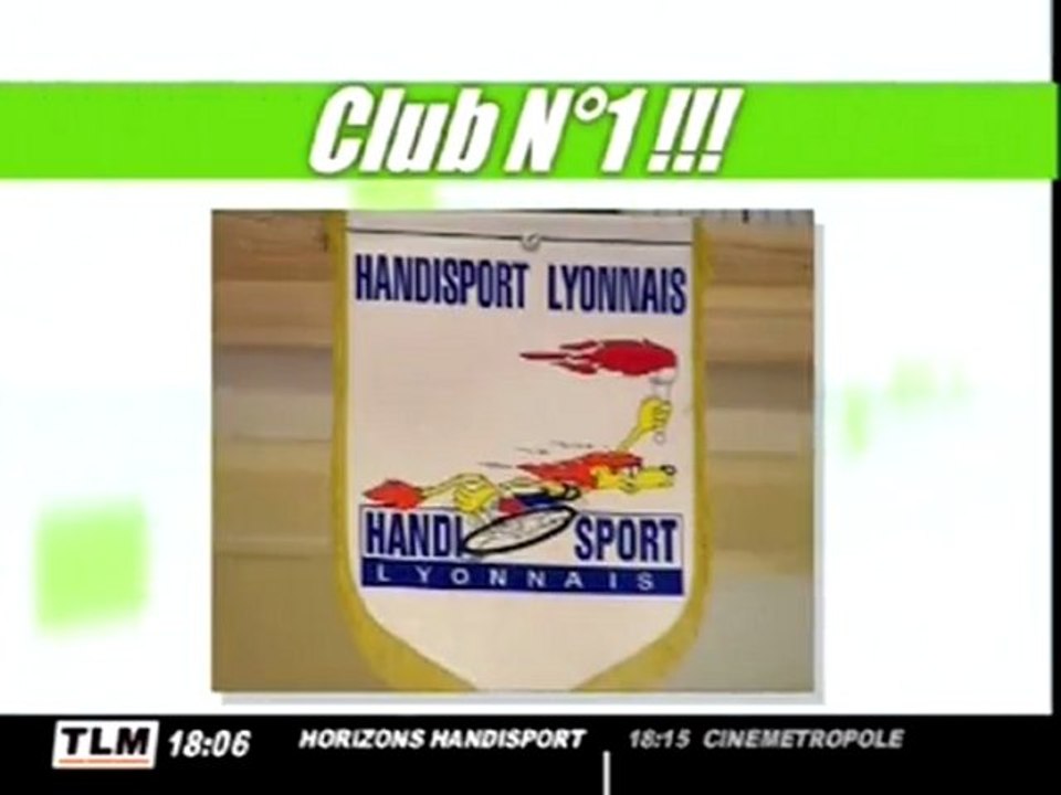 reportage sur Handisport Lyonnais