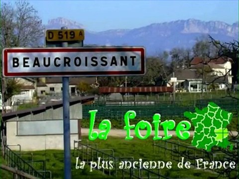 Beaucroissant, la foire. En Pays Voironnais, Bièvres