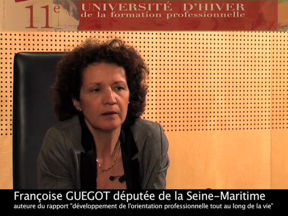 Interview de Françoise GUEGOT