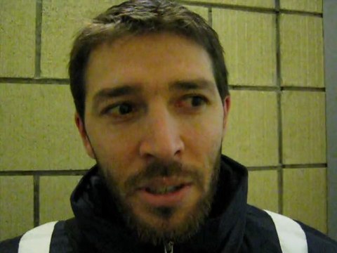 Foot CFA- Sylvain Bailly réagit après FCBP - Montceau (1-0)