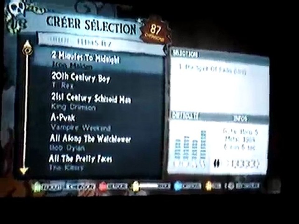 guitar hero 5 - the spirit of radio (live) - guitare