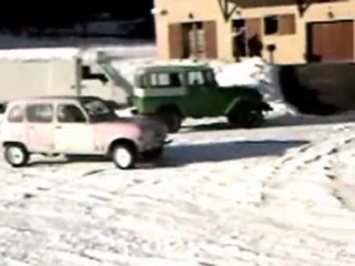 4L 1300TS: Travers sur la glace