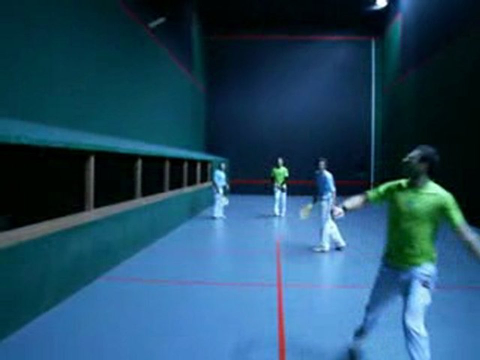 Pelote basque Bruges Pelote gomme creuse Patxi Guillenteguy