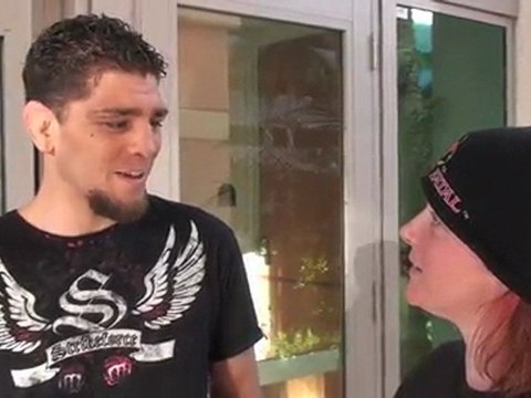prommanow.com talks with Nick Diaz at Strikeforce pt 2