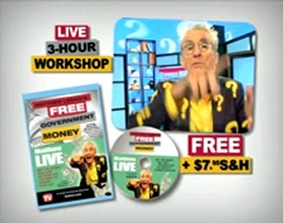 Matthew Lesko's Free Government Money and Grants