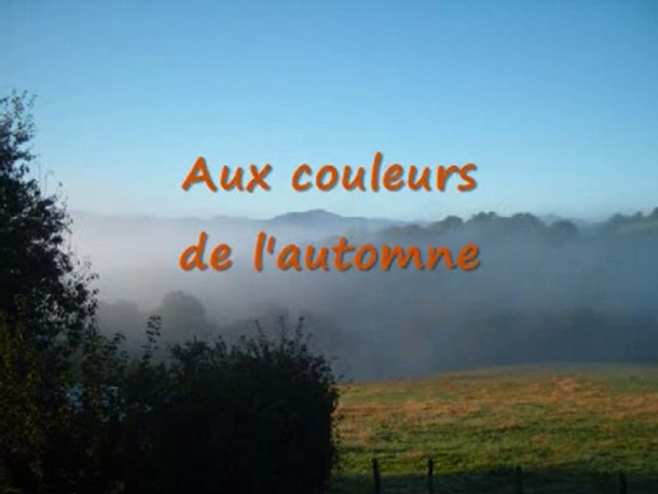 Aux couleurs automne octobre 09