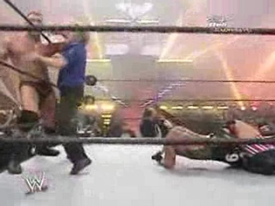 Wrestlemania 22 Rey Mysterio vs Kurt Angle vs Randy Orton