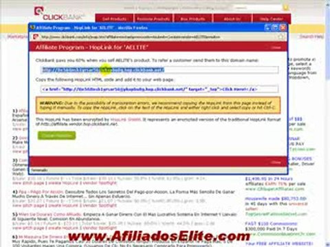 “Afiliados Elite” Gana Dinero por Internet ¡Ya!