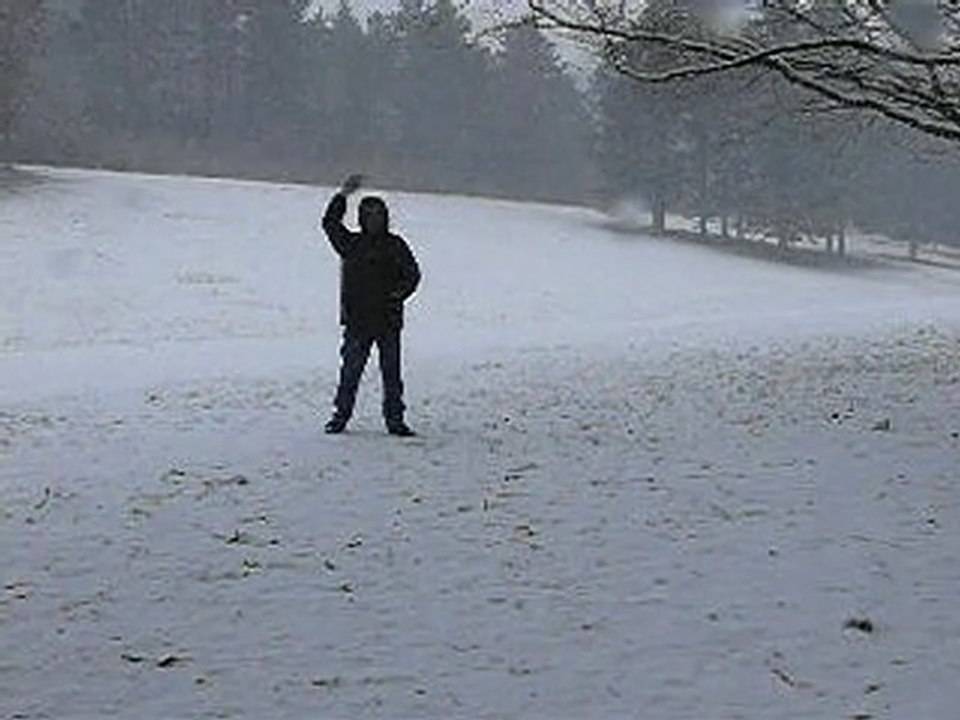 Neige Dijon Combe à la serpents 30-01-2010