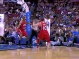Jameer Nelson assists Dwight Howard with a perfect lob for t