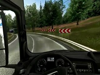 GERMAN TRUCK RAMPA AŞAĞI SOLLAMA