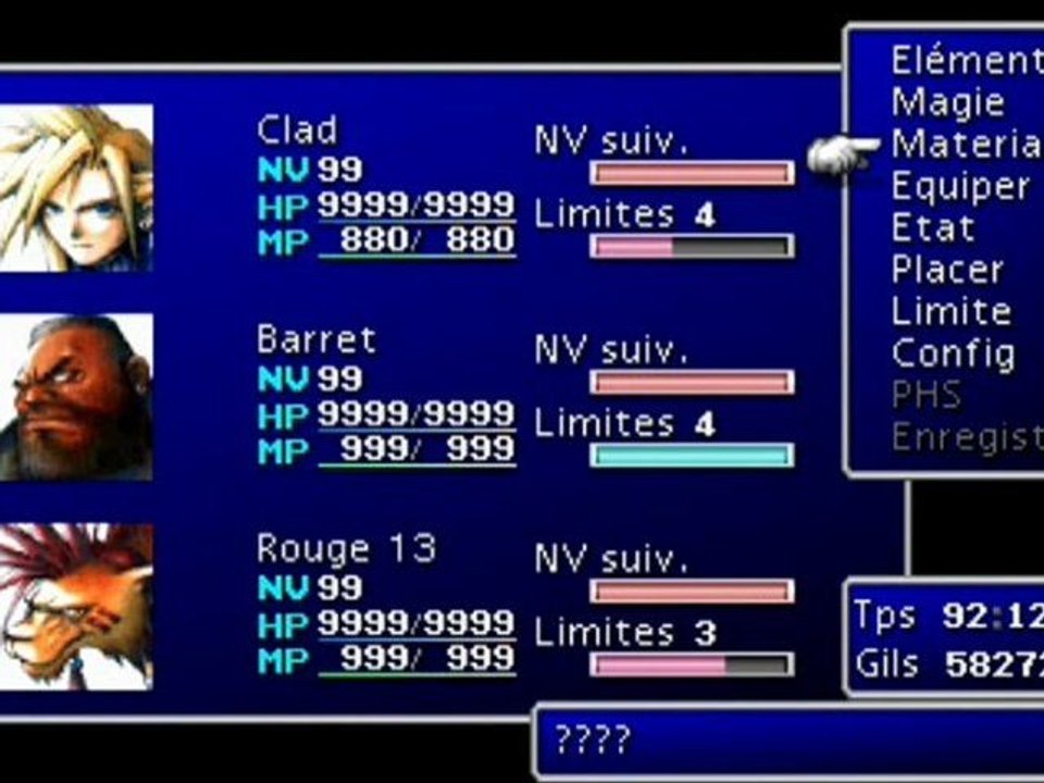 FF7 [71] La fin de Sephiroth