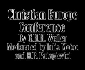 Christian Europe by Weiler, Iulia Motoc, H.R. Patapievici P7
