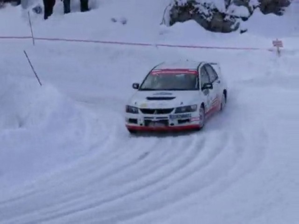 ronde du jura 2010 numero 17 mitsubishi lancer evo 9 cedric
