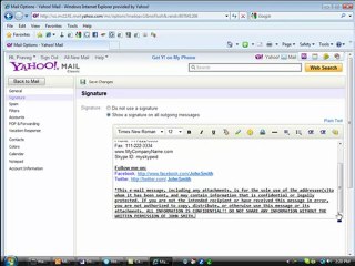 Knowing How to use EMAIL Signature Feature Video for Import
