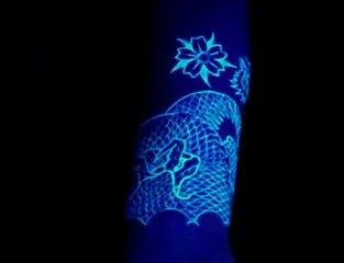 Black Light Tattoo