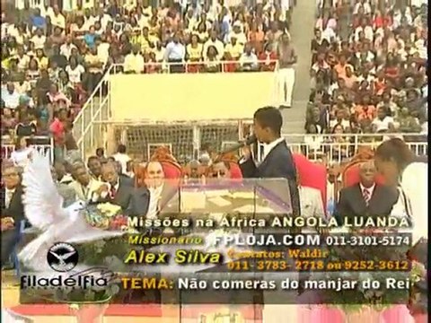 Missionario Alex Silva Missões na ÁFRICA ANGOLA LUANDA 2010