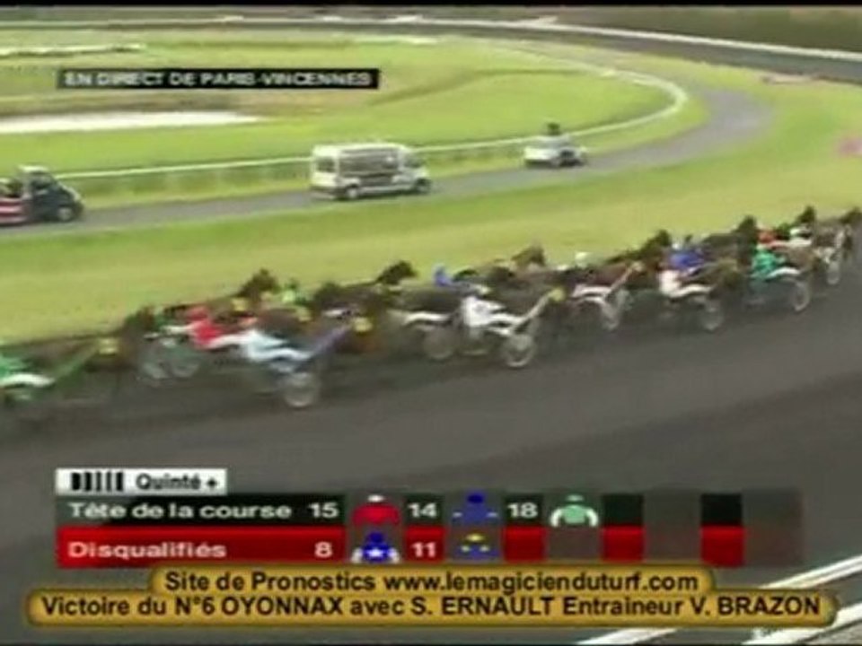 vidéo Quinté à Vincennes  31 janvier 2010 PRIX D'AMERIQUE