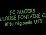 Le Football Club de Pamiers 09 - Elite régionale U15 ARIEGE