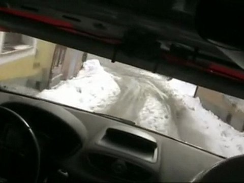 rallyes neige hautes alpes 2010 clio r3 maxi