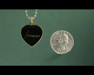 Dog tag heart gold  www.yourdogtags.com