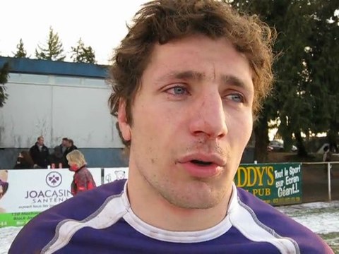 Rugby - Anthony Frenet après Chalon - USB