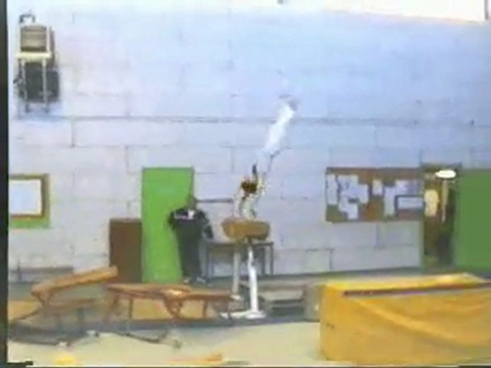 Le saut par renversement en gymnastique artistique