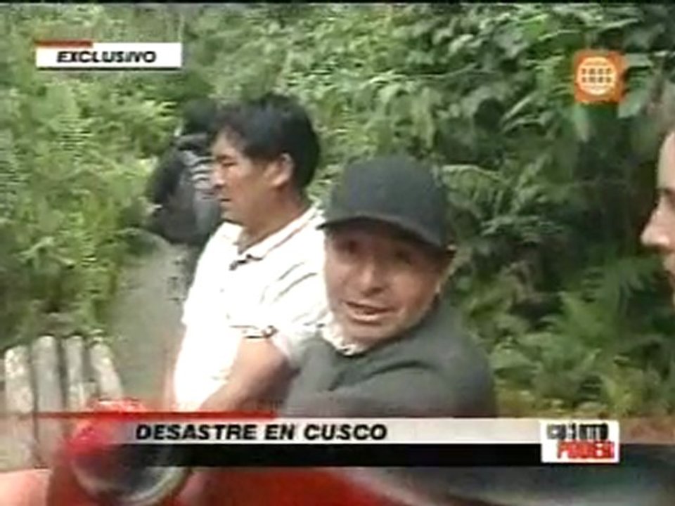 CU4RTO PODER DOMINGO 31/1/10  DESASTRE EN CUSCO PARTE 1