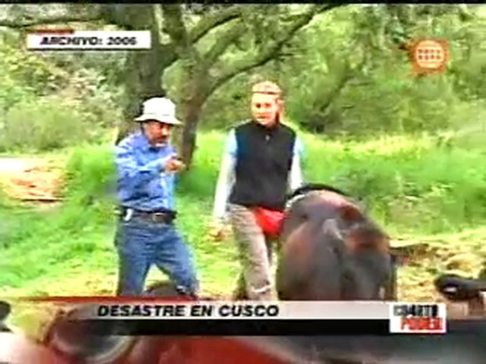 CU4RTO PODER DOMINGO 31/1/10  DESASTRE EN CUSCO PARTE 2