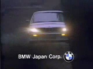 BMW 325i (1988) pub tv Japon