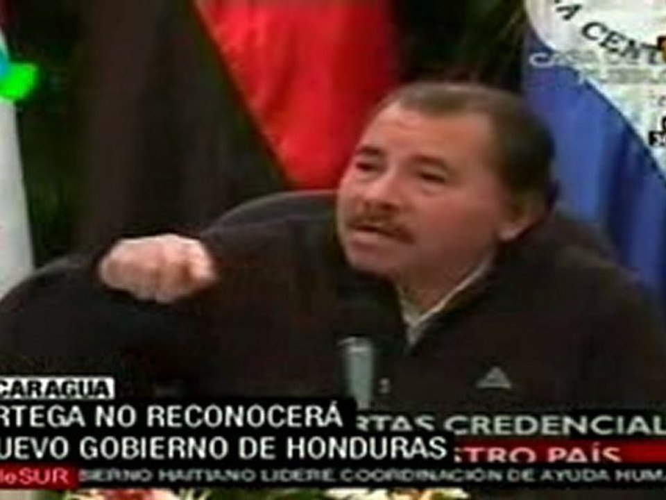 Nicaragua no reconocerá gobierno de Lobo