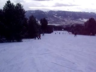 ski avec papa