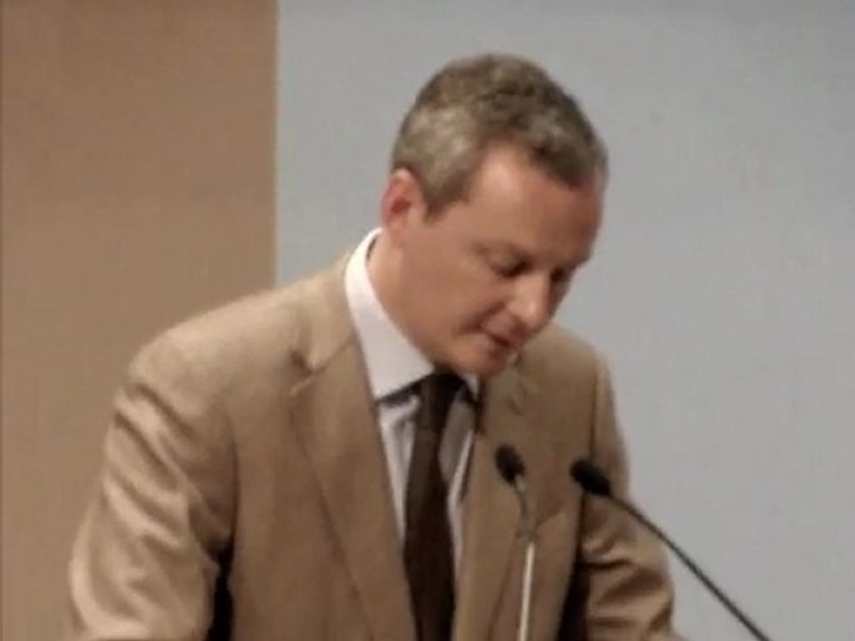 Bruno Le Maire à Valence