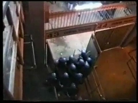 Ultras Atalanta Bergamo .hooligans vs polizia