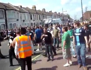 West Ham - Napoli (2009) Hooligans