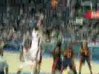 Jeff Green follows the miss with the emphatic slam.