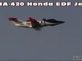 Nitro Planes Twin 90MM EDF HA-420 Honda Jet In Flight