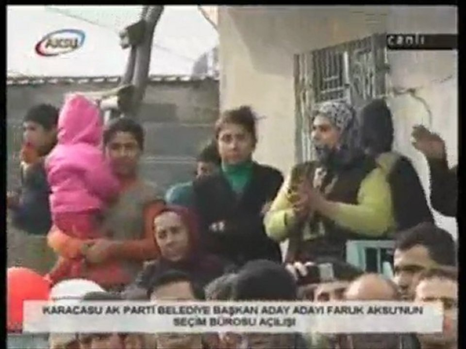 Faruk Aksu Büro Açılışı Mitingi 1. Kısım