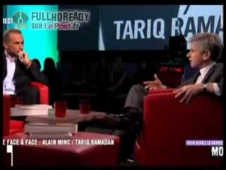 Tariq Ramadan vs Alain Minc sur la Burka, Niqab 22/01/10