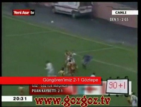Güngören Belediye Spor 2 - 1Göztepe urfaspor.org