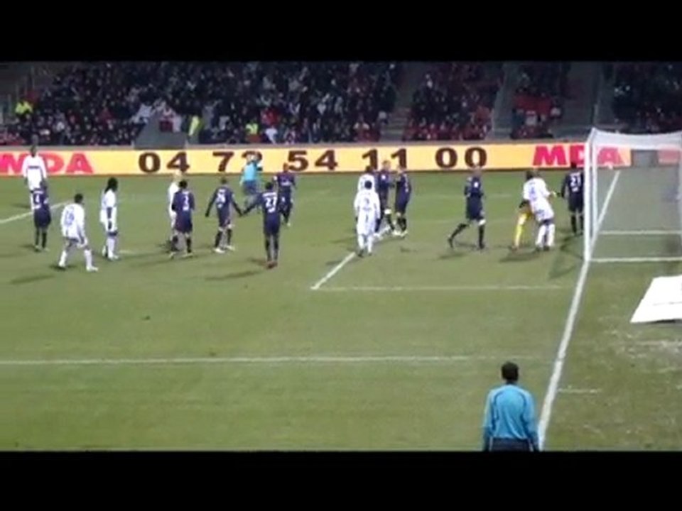 Lyon - PSG / 2 - 1 ( 31/01/2010 ) EN DIRECT DE GERLAND