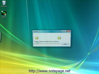 Installing PageGate SMS Software  on Vista