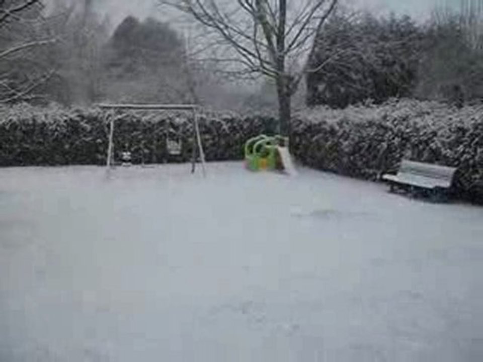 Il neige