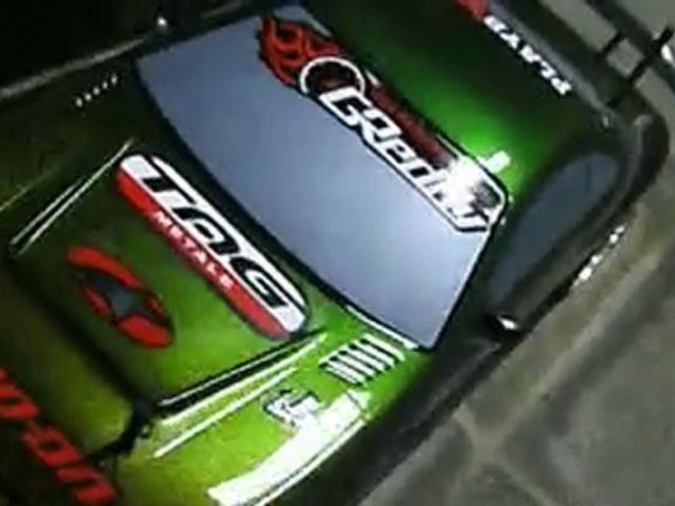 session entrainement drift dans le garage