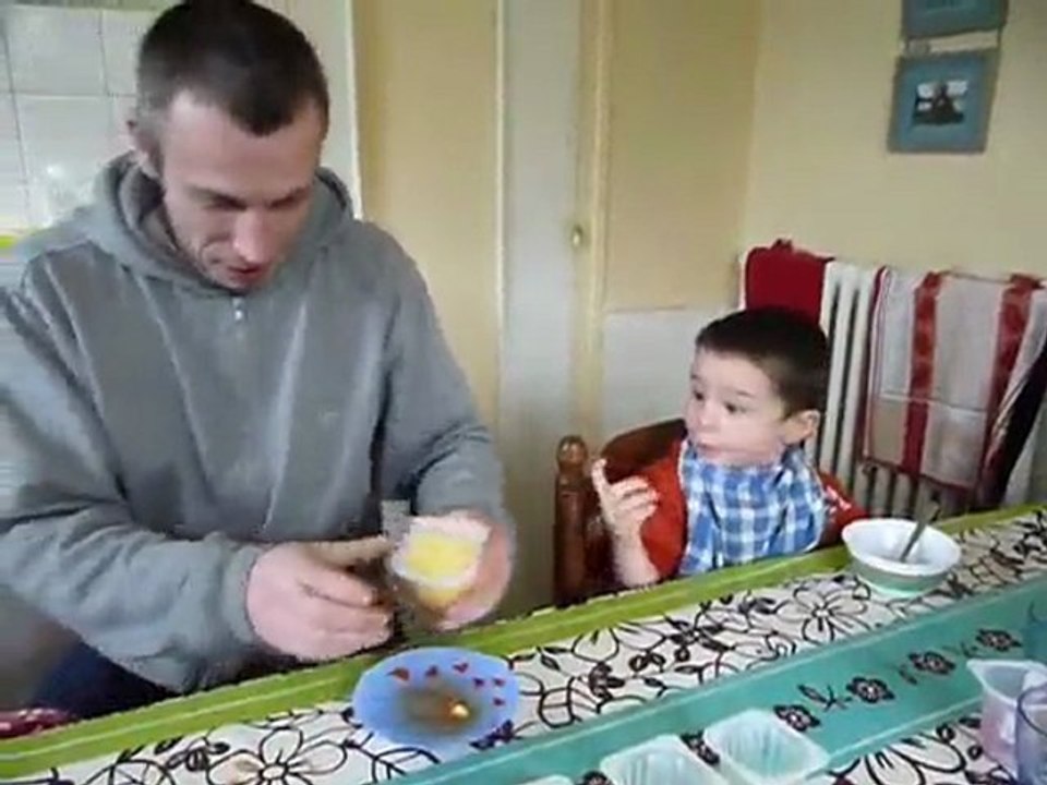 Papa,les Flanby et les fous rires de Tom!