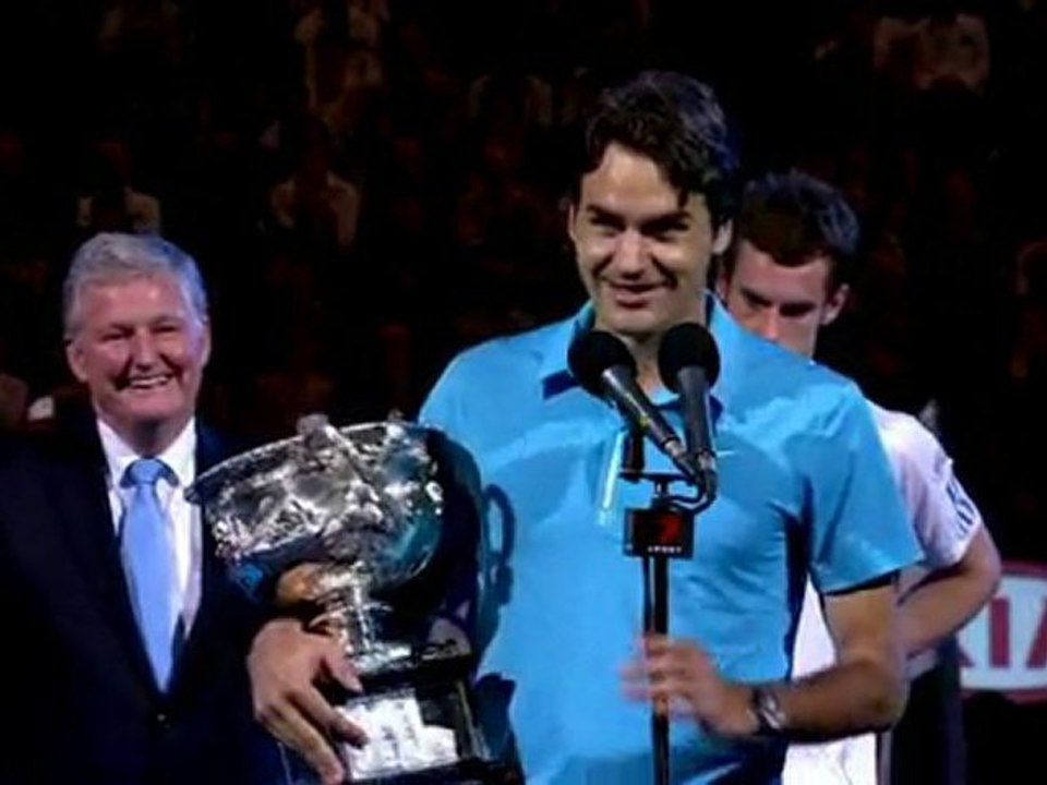 Roger Federer - Australian Open Ceremony