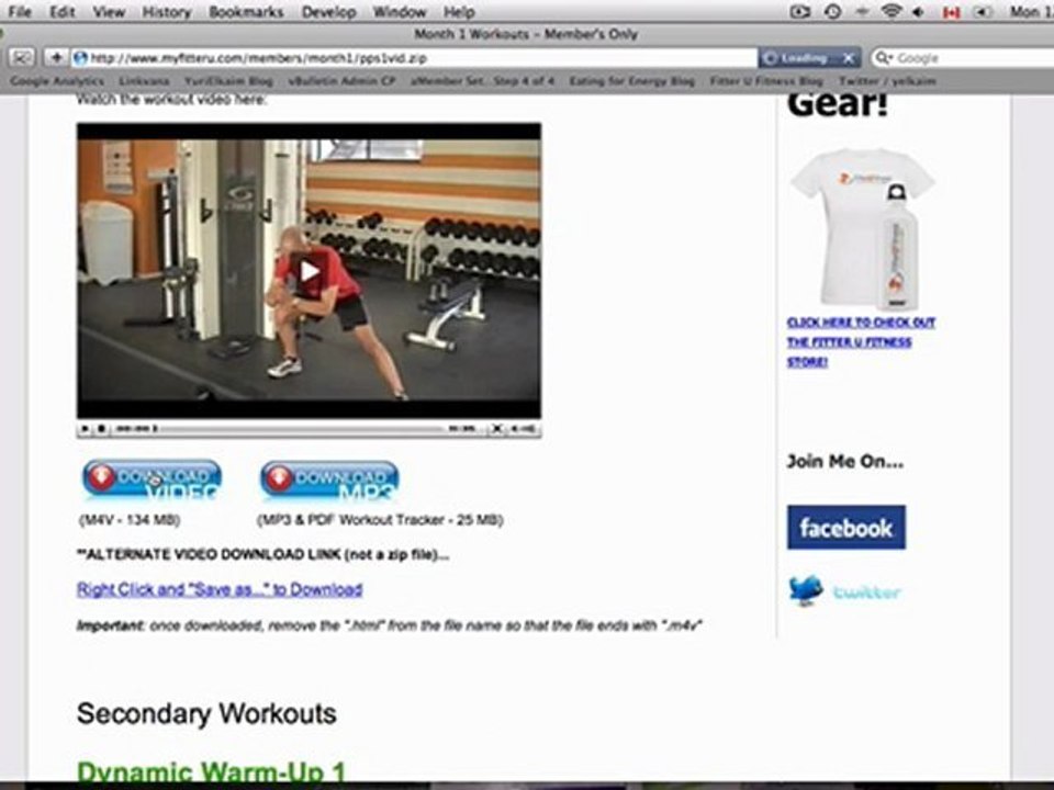 Fitter U Fitness "Sneak Peak"