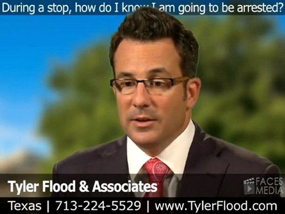 During A Stop, How Do I Know I Am Going To Be Arrested?