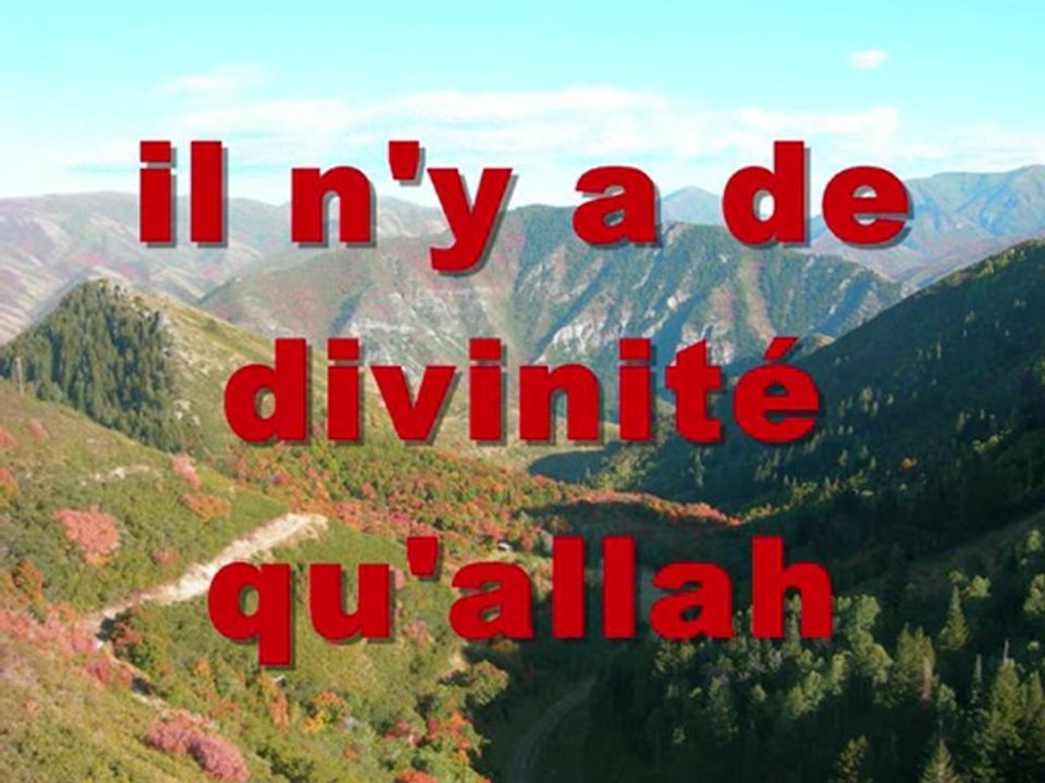BUT DE LA VIE CONNAITRE ALLAH ET L'ADORER / LLIES