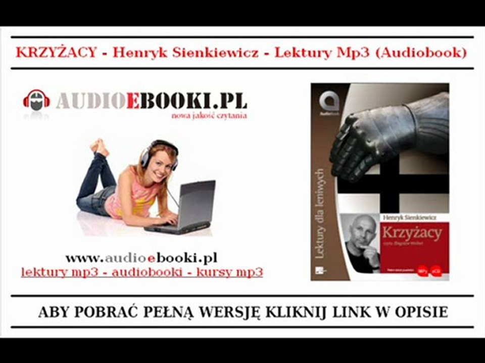KRZYŻACY na MP3 - H. Sienkiewicz - LEKTURY MP3 (AUDIOBOOK)